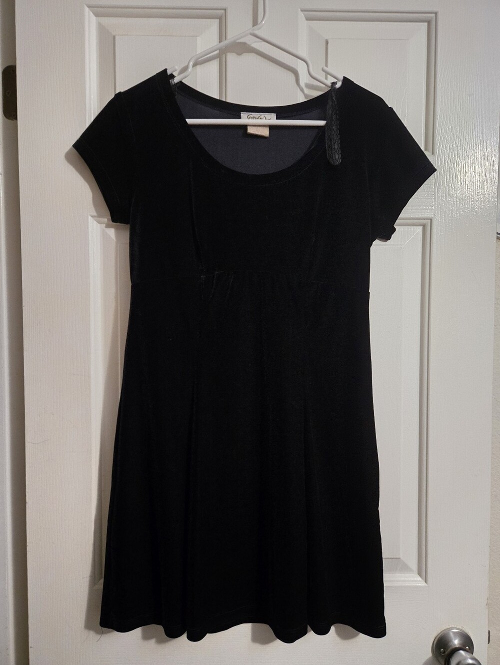 Steppin' Out Black Mini Dress